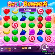 BetOnRed - Sweet Bonanza Slot Game - Cascading Wins